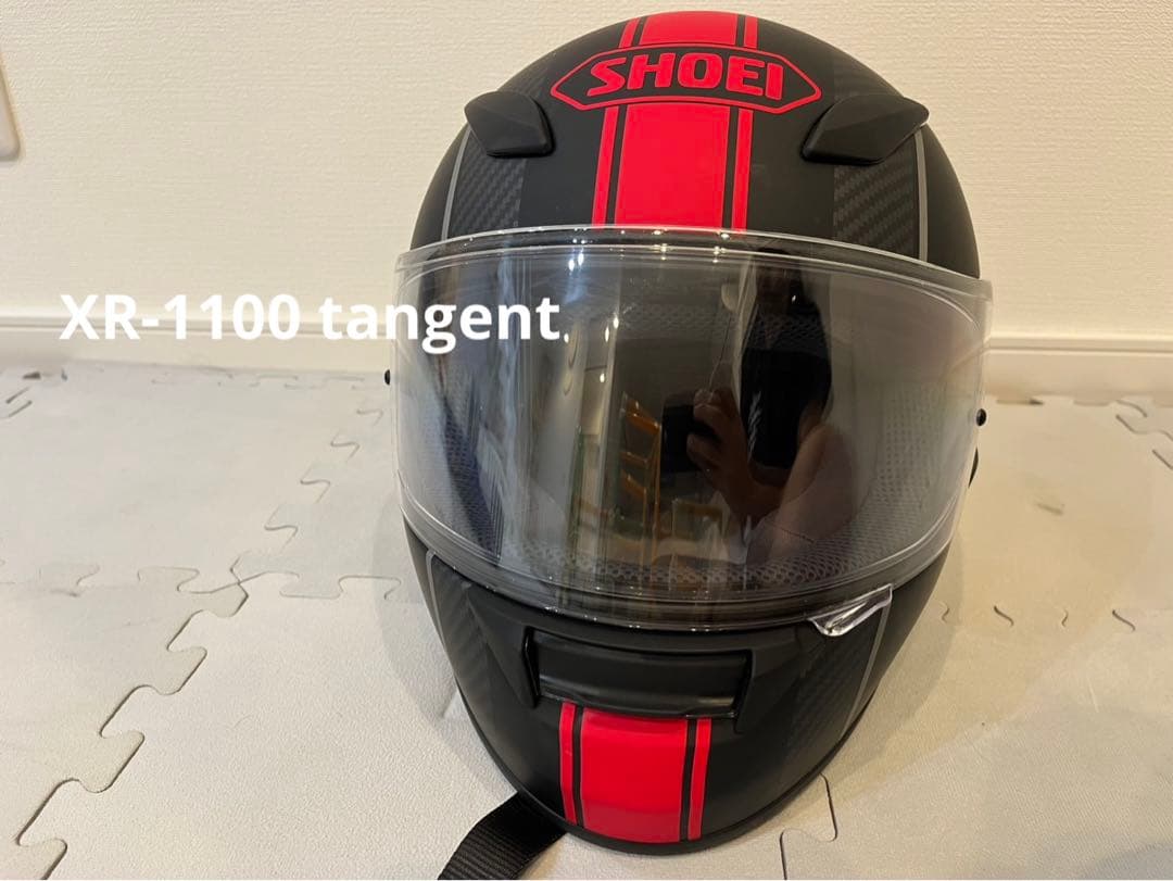 XR-1100 SHOEI フルフェイスヘルメット ブラック/レッド
