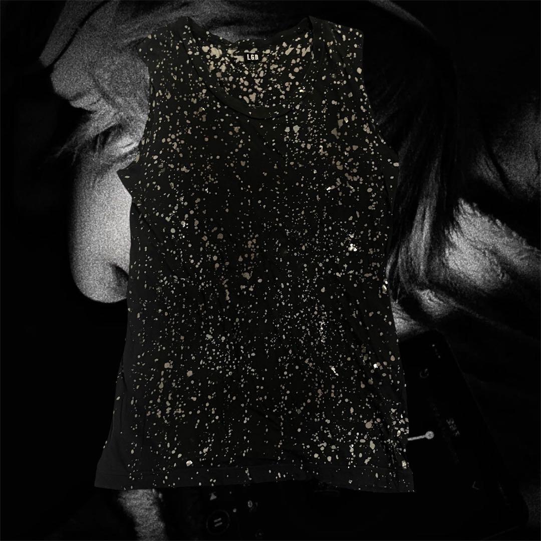 LGB バッグクロス back closs ノースリーブTシャツ タンクトップ