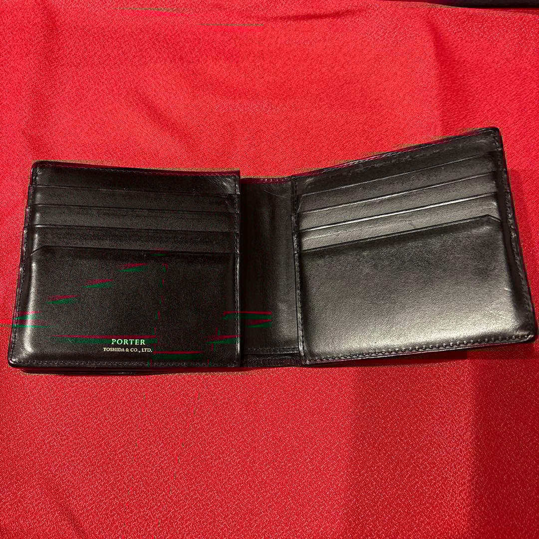 PORTER ビルブライドル　二つ折り財布
