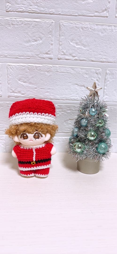 専用です♡ 10cm ぬいぐるみ用　サンタ＆トナカイ