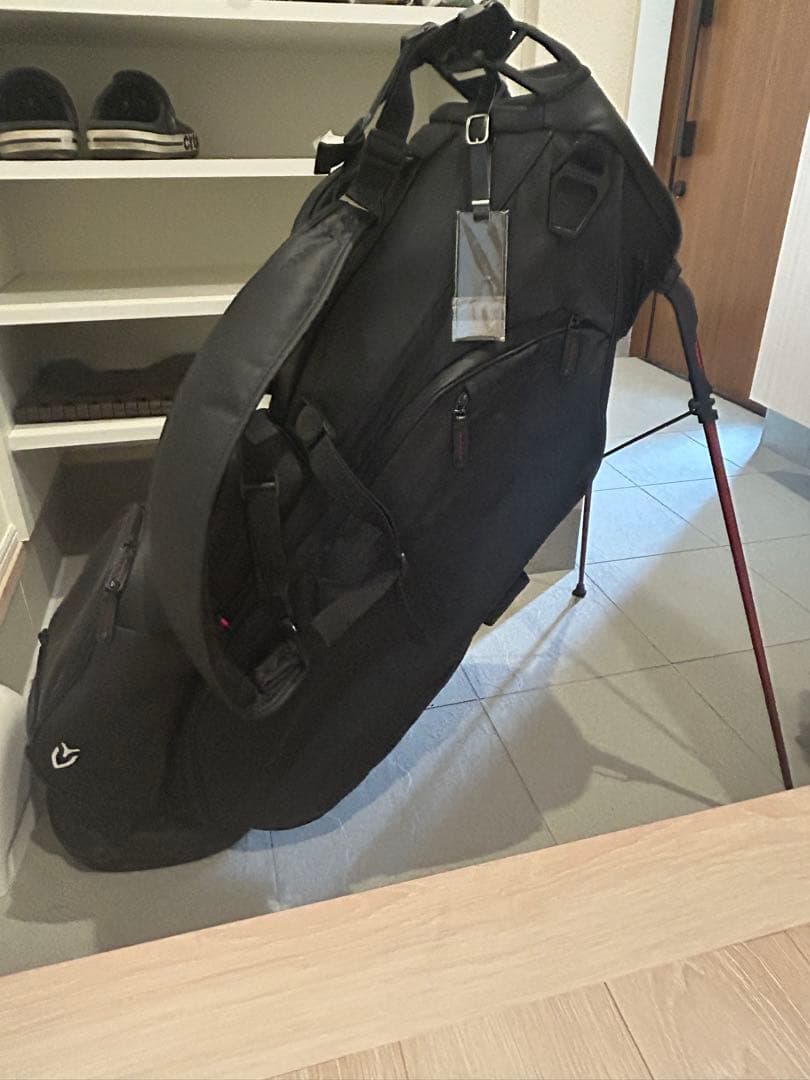 vessel スタンド式 ゴルフバッグ(ブラック)