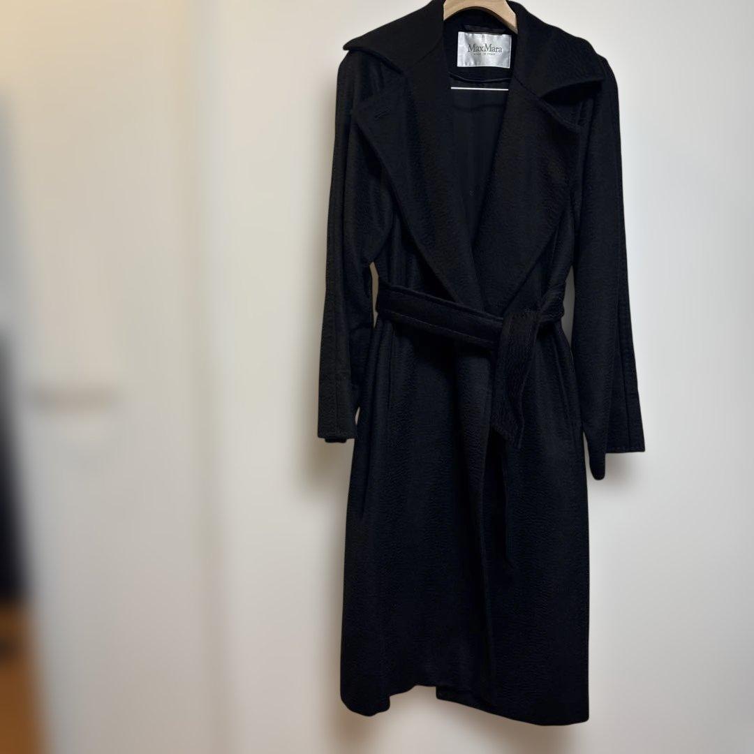 Max Mara　マニュエラ アイコンコート　黒　38サイズ