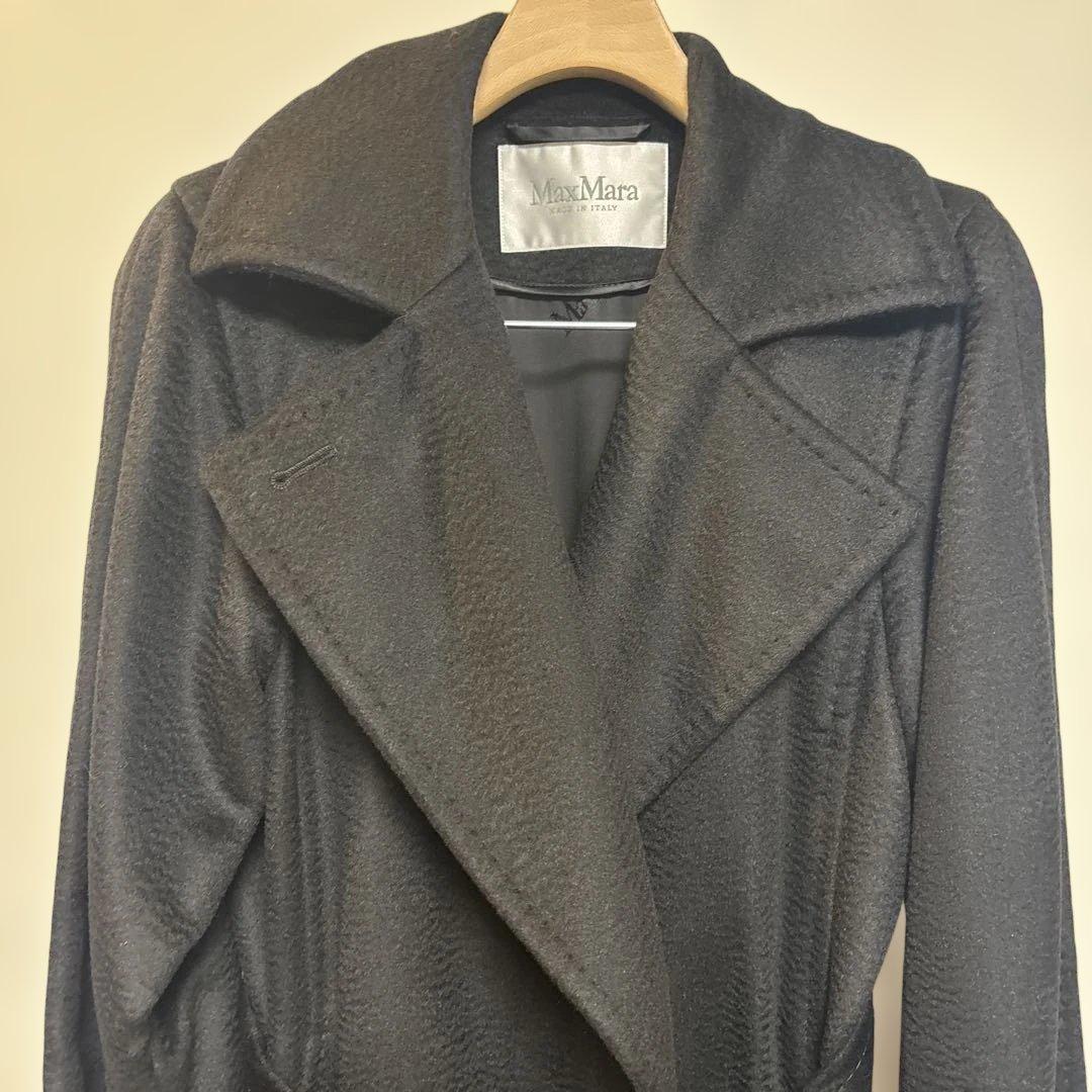 Max Mara　マニュエラ アイコンコート　黒　38サイズ