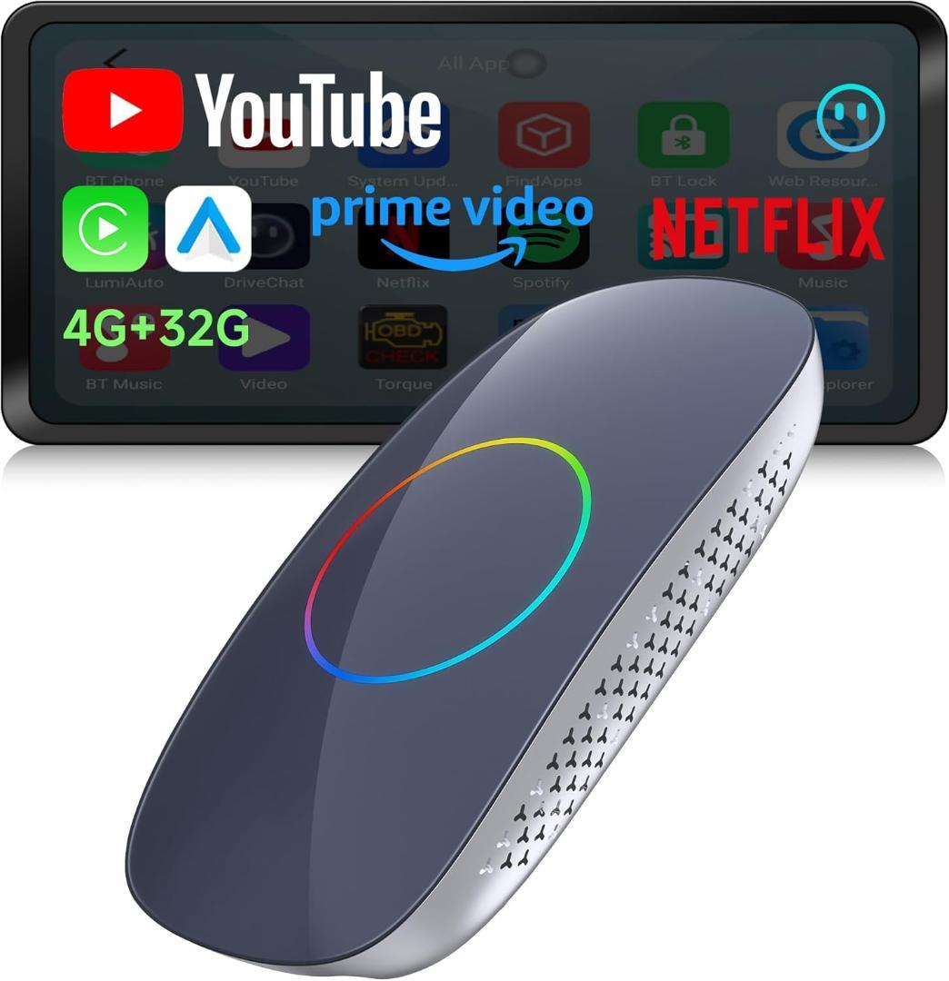 ATOTOOUT AIBox ワイヤレスCarPlay AndroidAuto