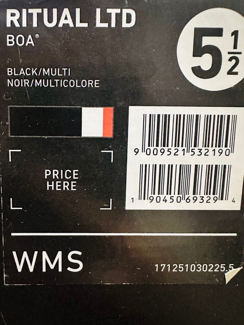 【美品】レディース BURTON RITUAL LTD スノーボードブーツ