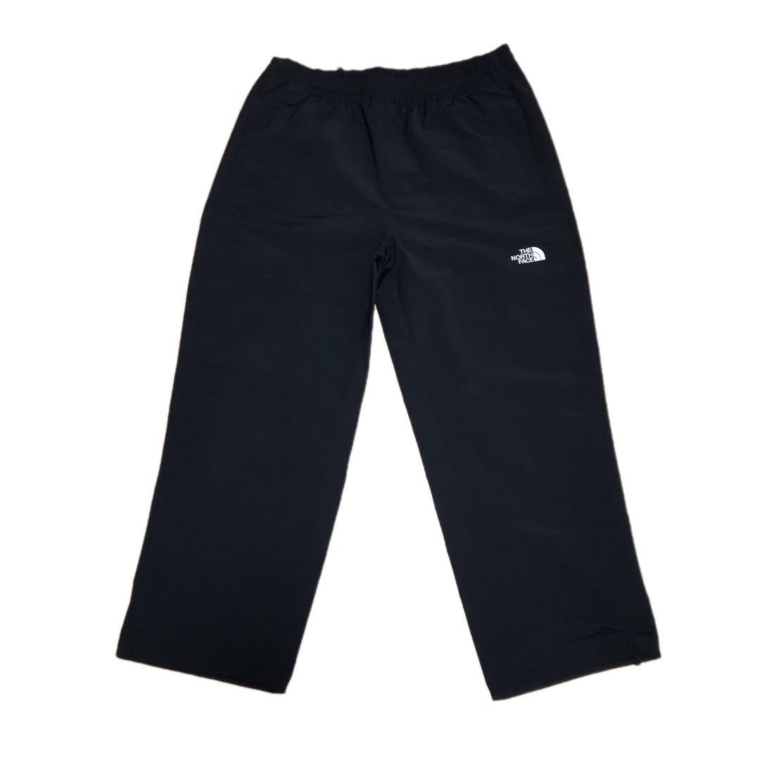 【海外限定】ノースフェイス　ウインドパンツ　刺繍　日本XXL相当　A520