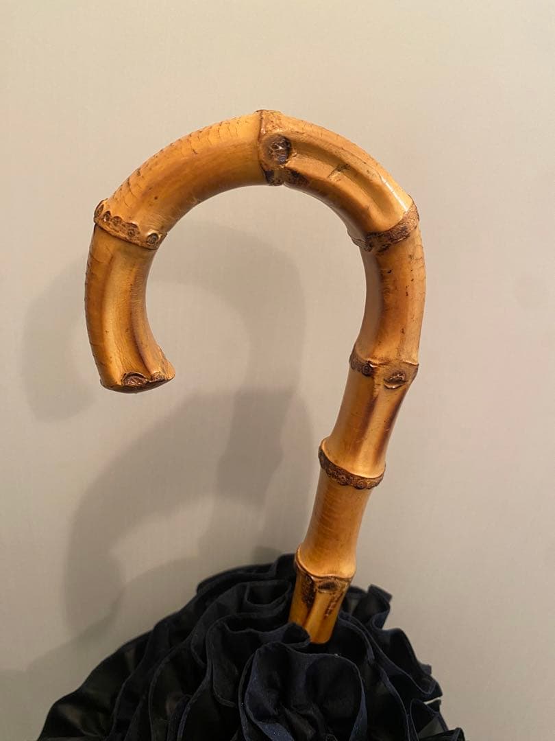 サンバリア100 Mサイズ　ネイビー　フリル