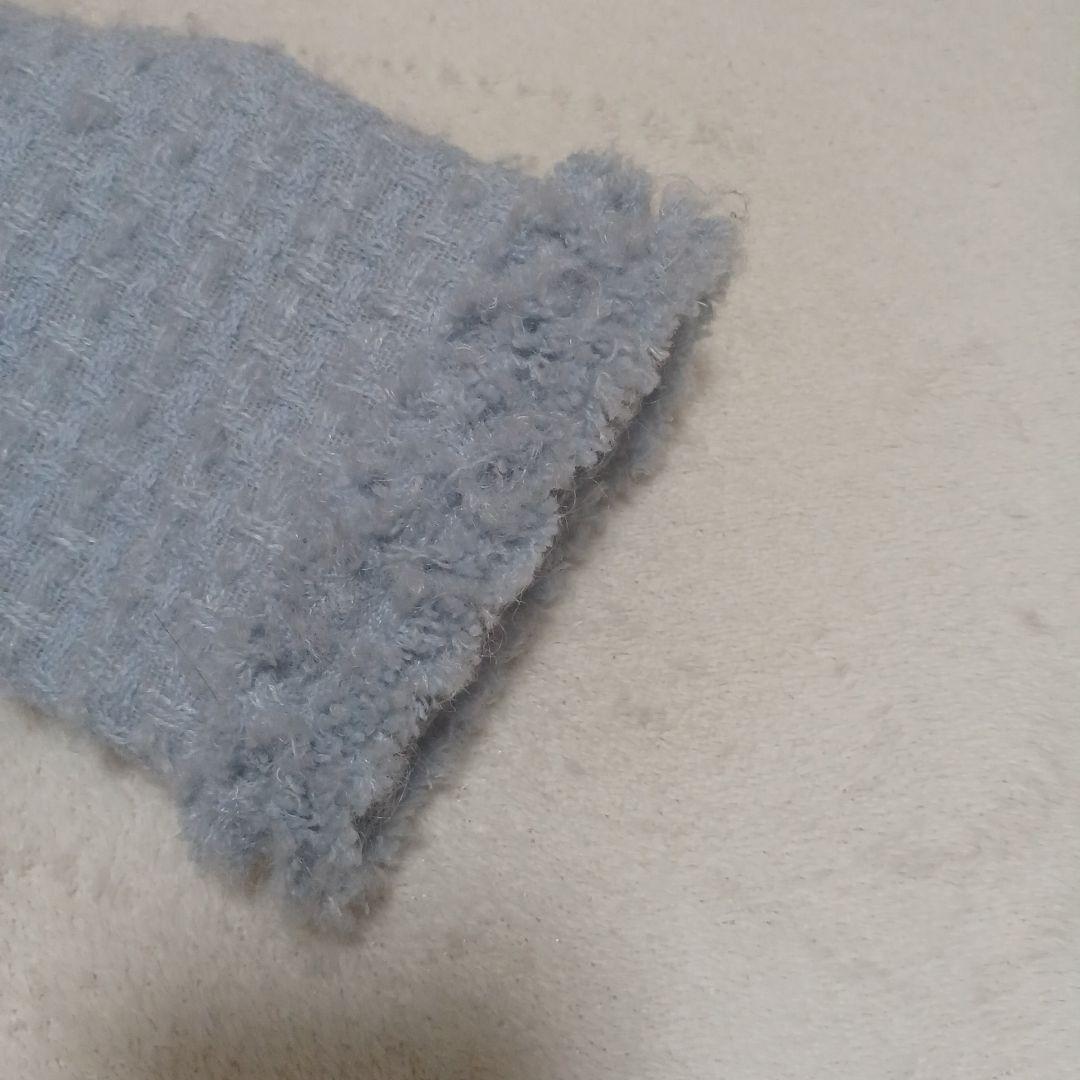 René　ルネ　ツイードノーカラージャケット　モヘヤ混　ウール　36　日本製