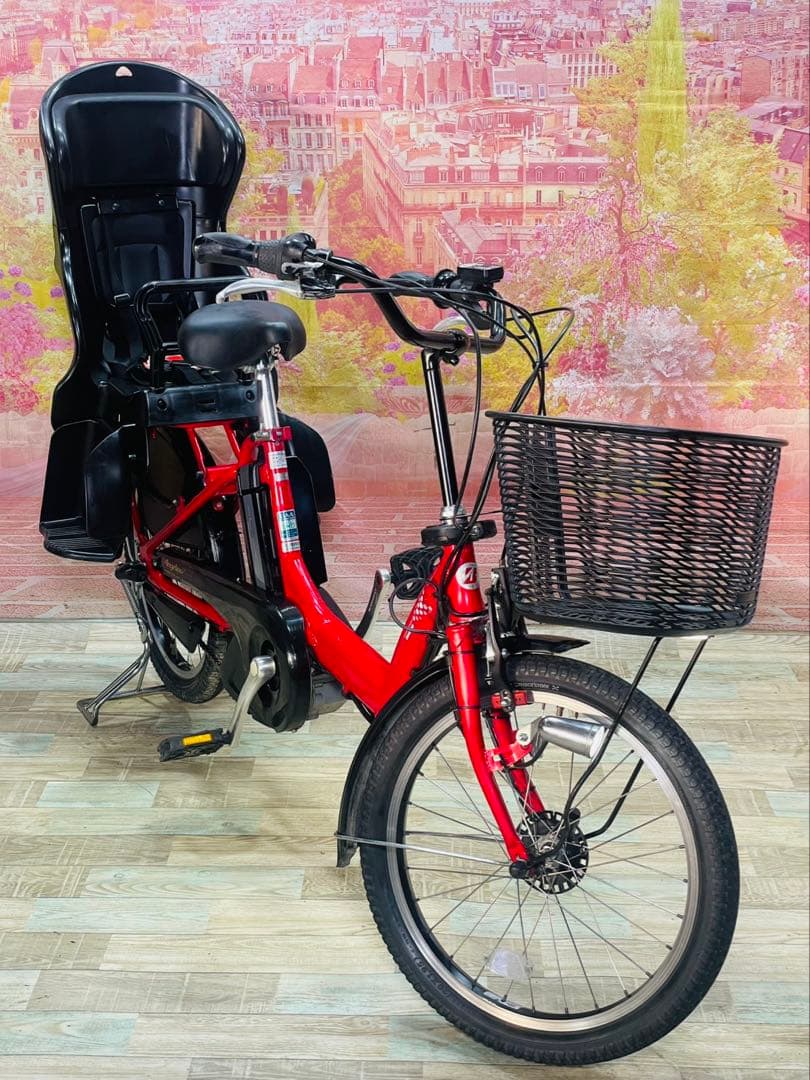 ZK3347 電動自転車 ブリヂストン 子供乗せ 20インチ 送料無料