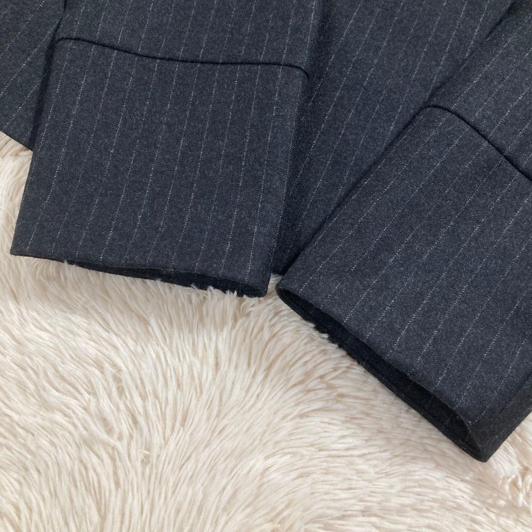 極美品 Paul Smith ポールスミス ウールプルオーバー ストライプ