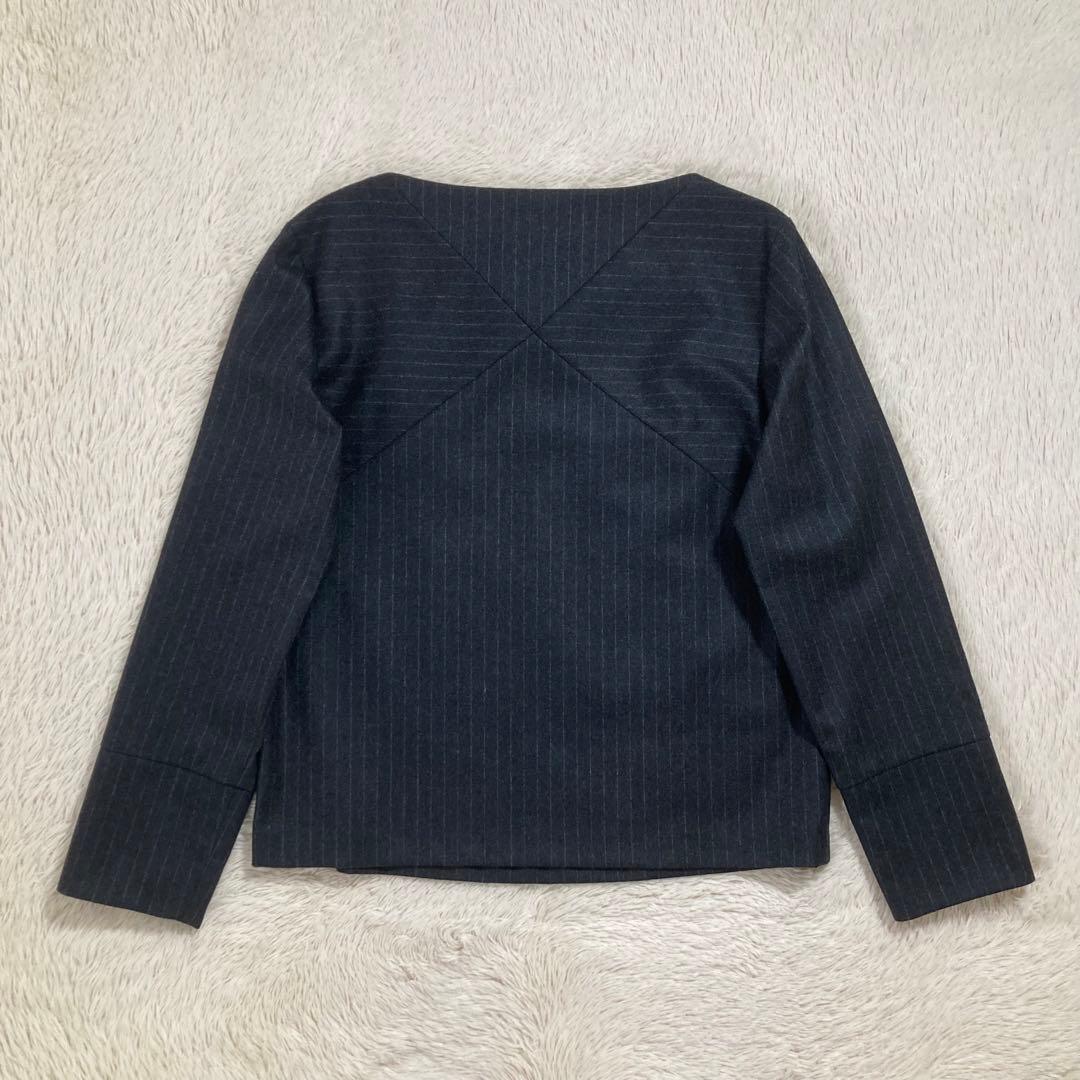 極美品 Paul Smith ポールスミス ウールプルオーバー ストライプ