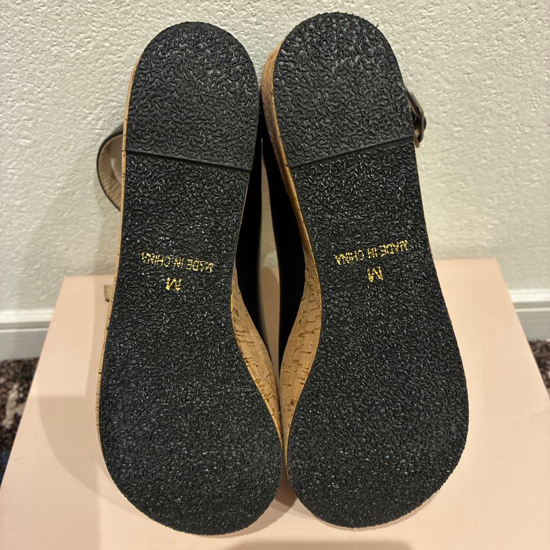 アナザーアンジェラス クロス ストラップ 厚底 パンプス 二足セット