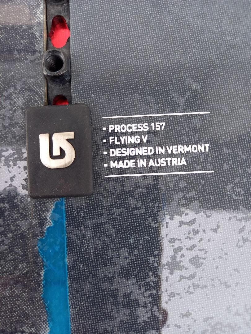 バートンBurton スノーボード PROCESS 157cm FLYING V