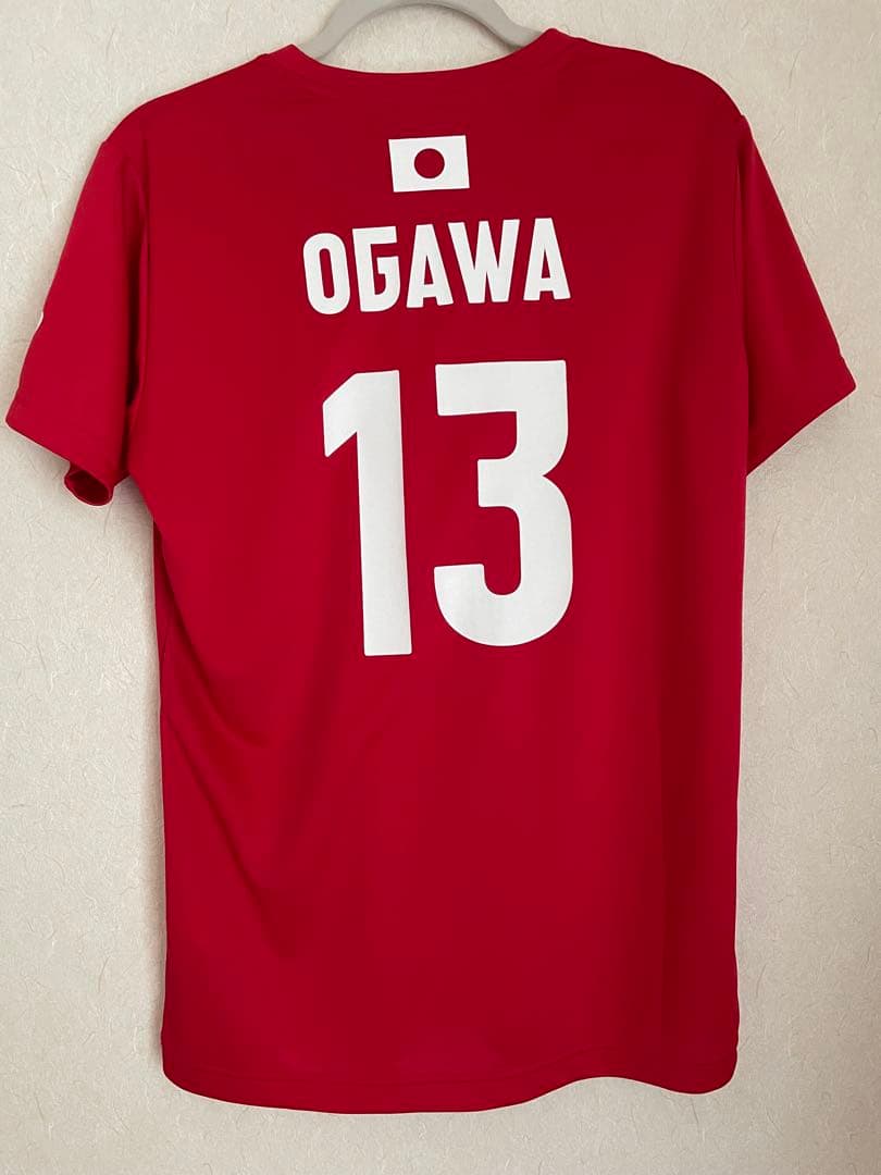 小川智大 ネーションズリーグ 応援Tシャツ ユニフォーム型アクキー