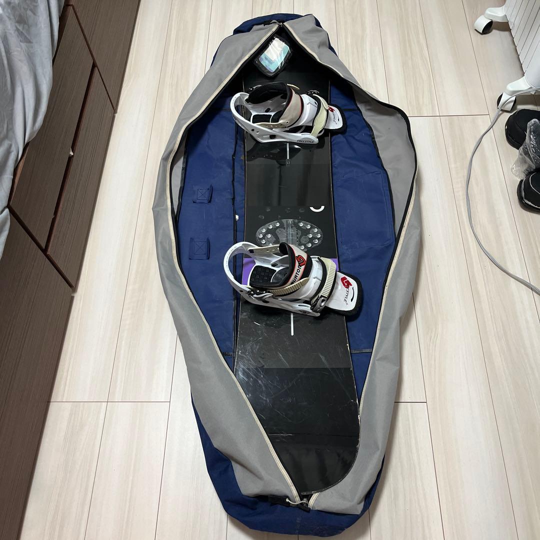 奈*ル様 BURTON CUSTOM ビンディング、ケース付き　※希望あればもう