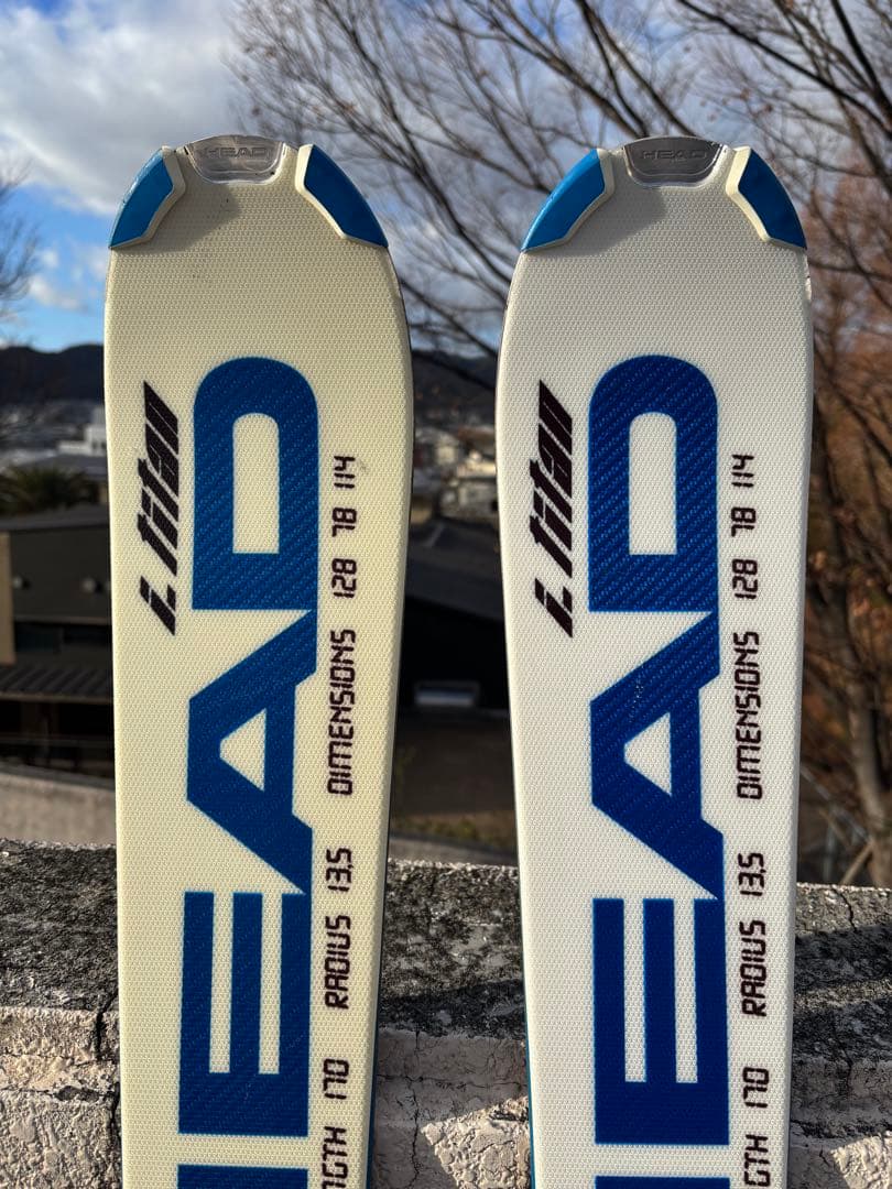 HEAD i.titan supershape 170cm 使用頻度わずかの美品