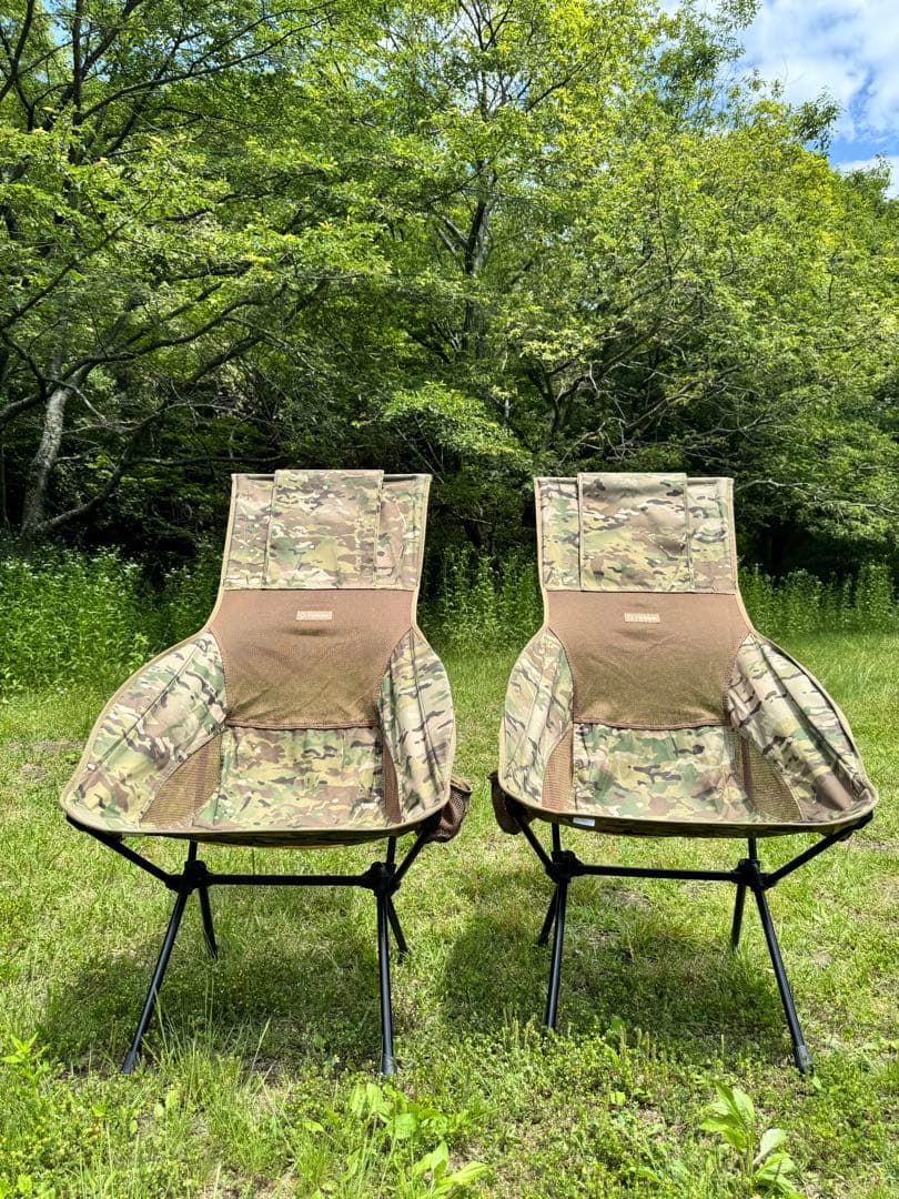 Helinox ヘリノックス　サバンナチェア　マルチカム　2脚セット