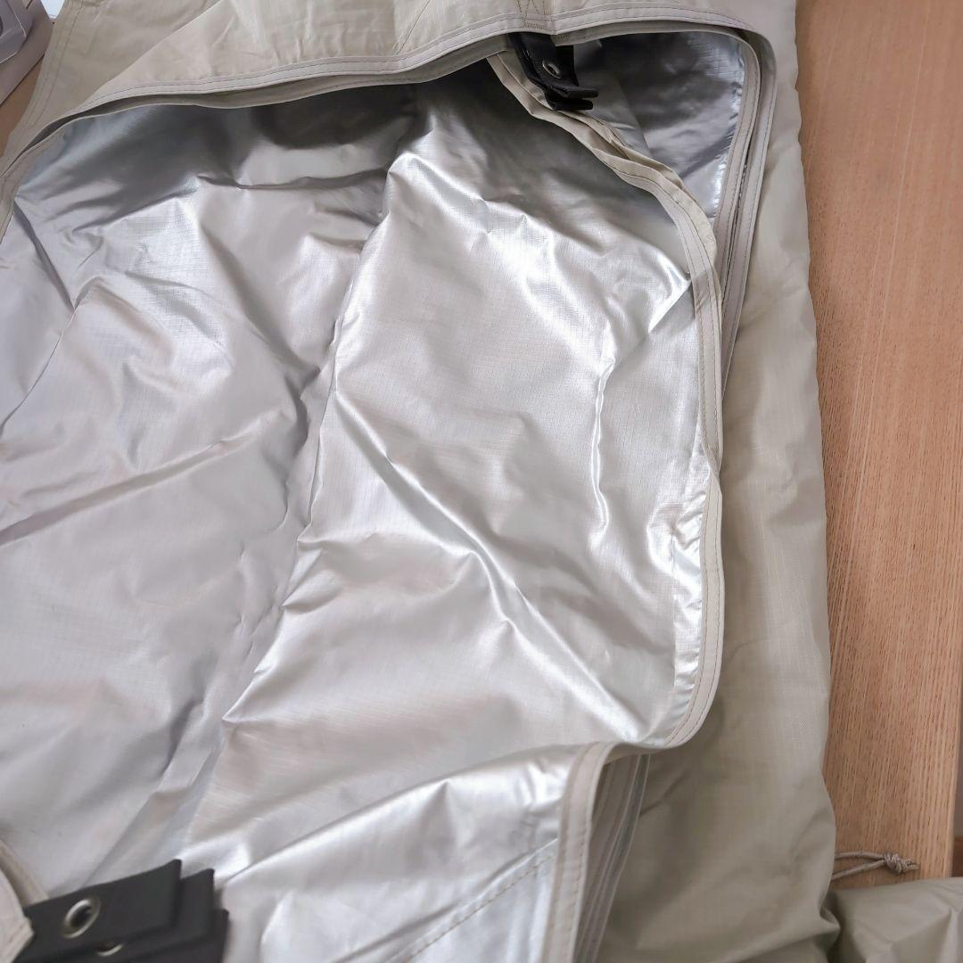 ♦Soomloom スームルーム 3.85ｍ×4.0m レクタタープ ベージュ