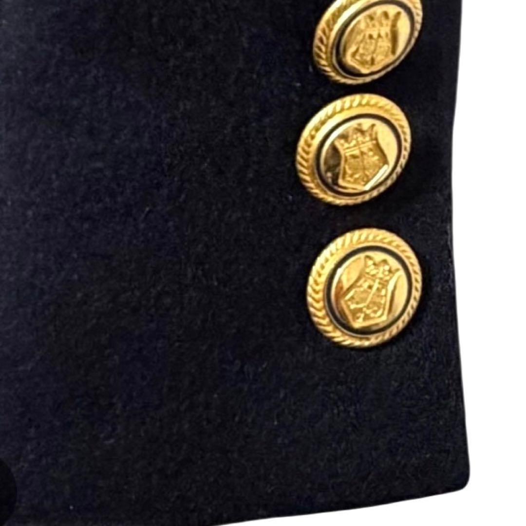 え*み様 英国製Aquascutum カシミヤ100テーラードジャケット ネイビ