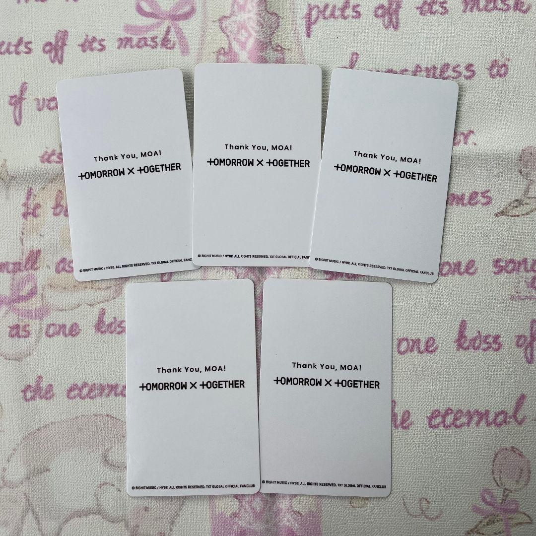 TXT ファンクラブ 新規入会 友達紹介 FC 特典 トレカ 5枚