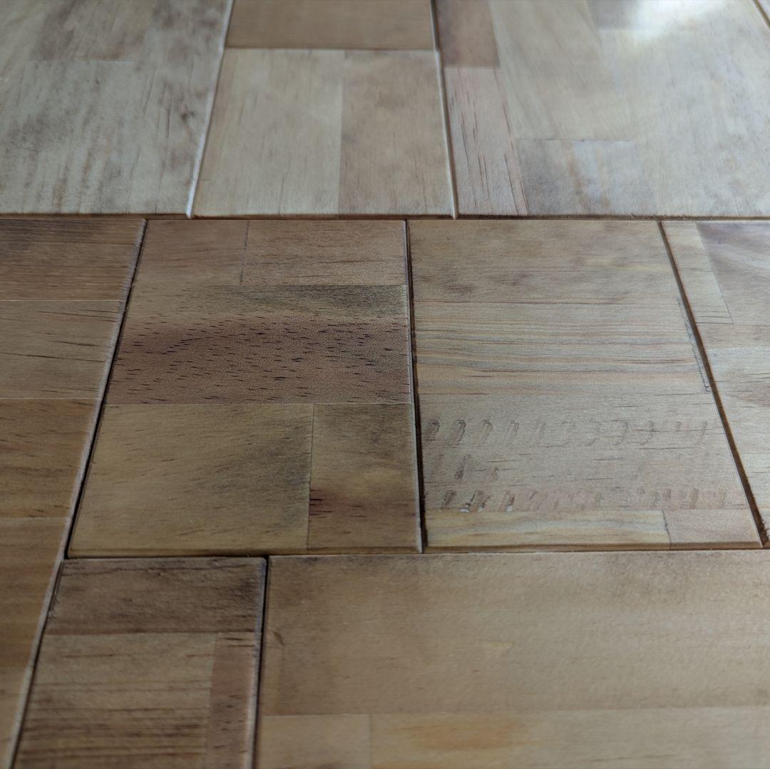 木製　ローテーブル　✨　サイドテーブル　ハンドメイド　古材風　即納　大きめサイズ