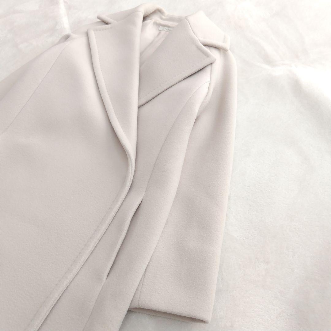 美品✨EPOCA エポカ チェスターコート ミドルコート アイボリー 38