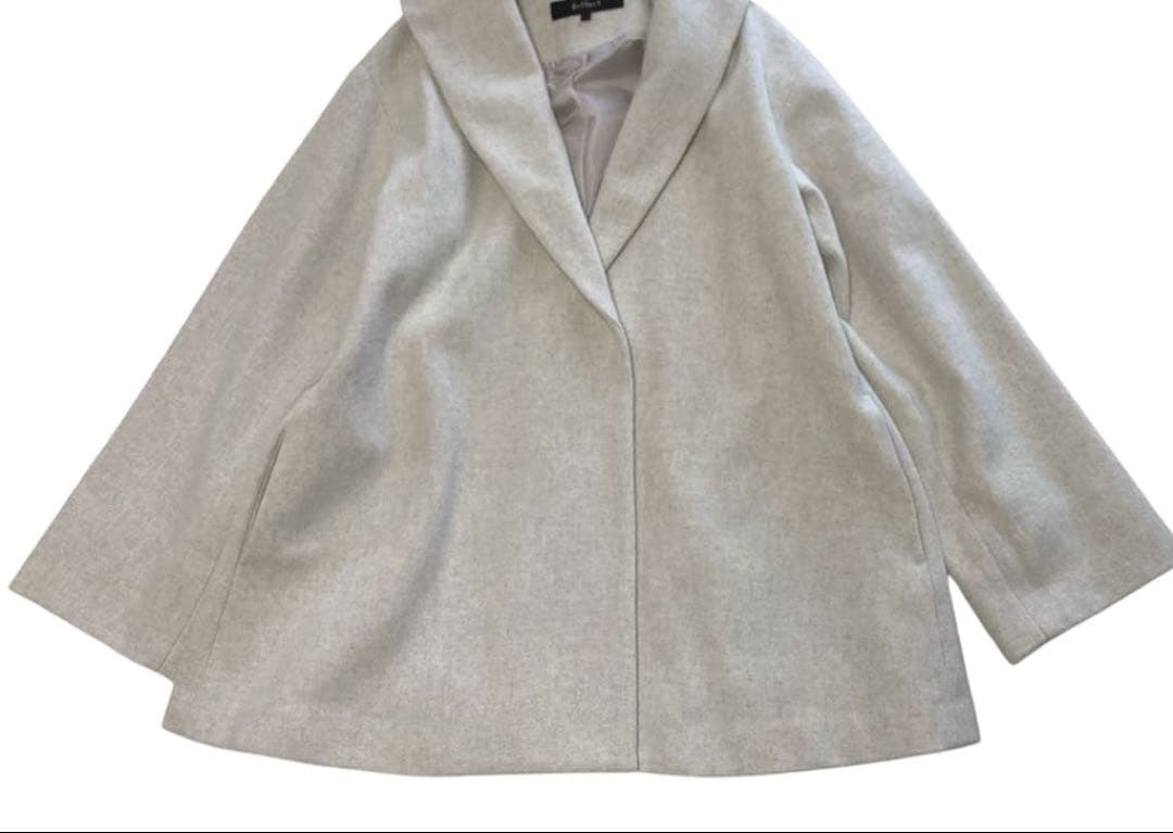 リフレクト reflect フーディコート ウール100% サイズM /9