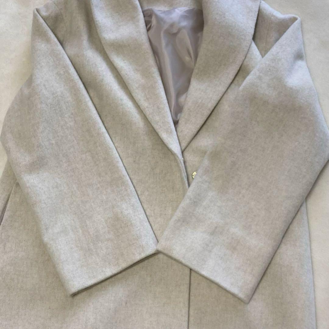 リフレクト reflect フーディコート ウール100% サイズM /9