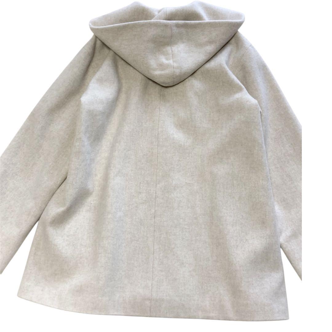 リフレクト reflect フーディコート ウール100% サイズM /9