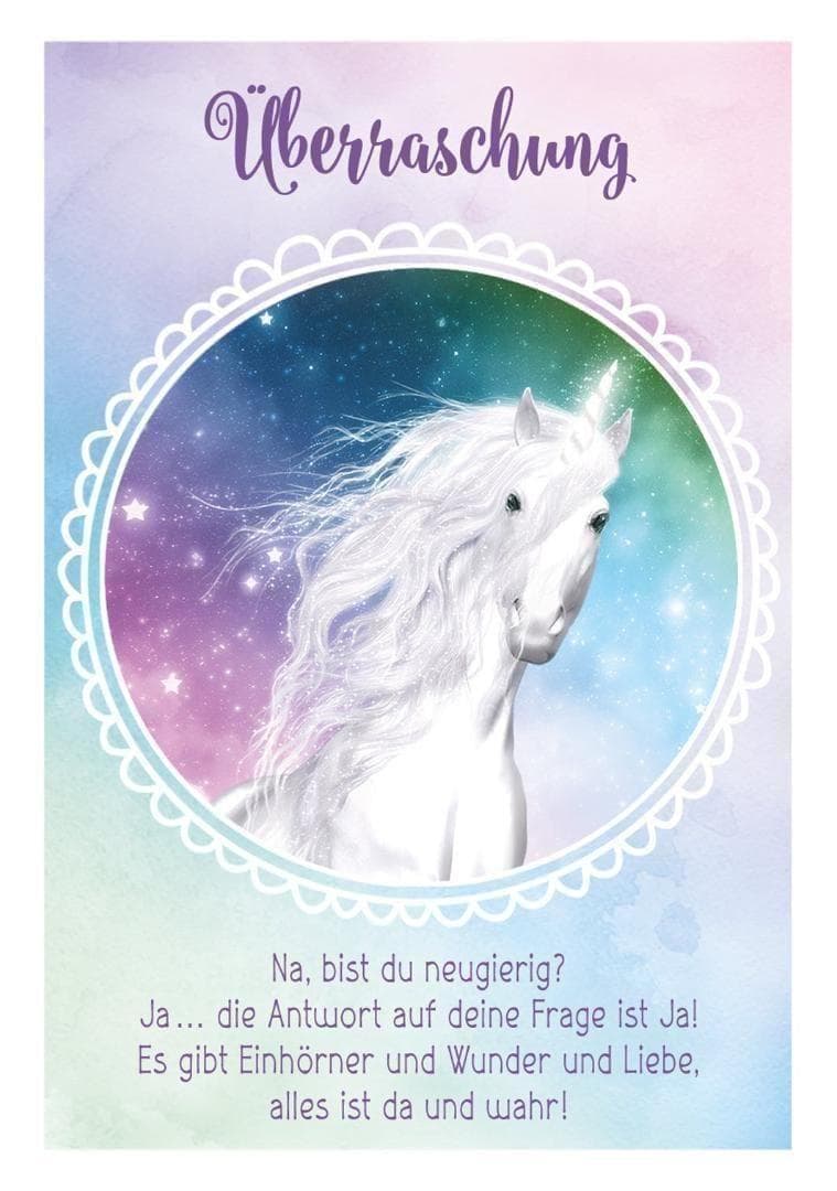 【正規品オラクルカード】ファンシー＆キュート✨パステルカラーのユニコーンのデッキ