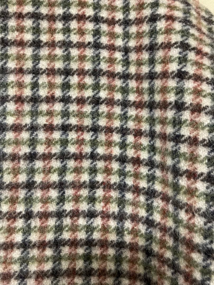 ジャケット・アウター AMERI VINTAGE CHECK ECO WOOL BIG JACKET