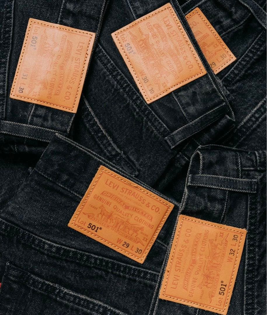 【新品】Levi’s 30th EDIFICE別注 Type1 &501ブラック