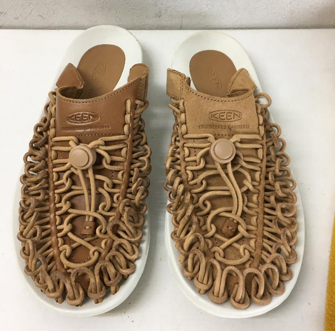 キーン 保存袋完備 極美品 エンジニアードガーメンツ UNEEK サンダル