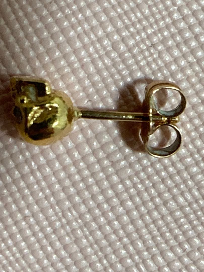 ロイヤルオーダー　18金PGスカルピアスwithダイヤ