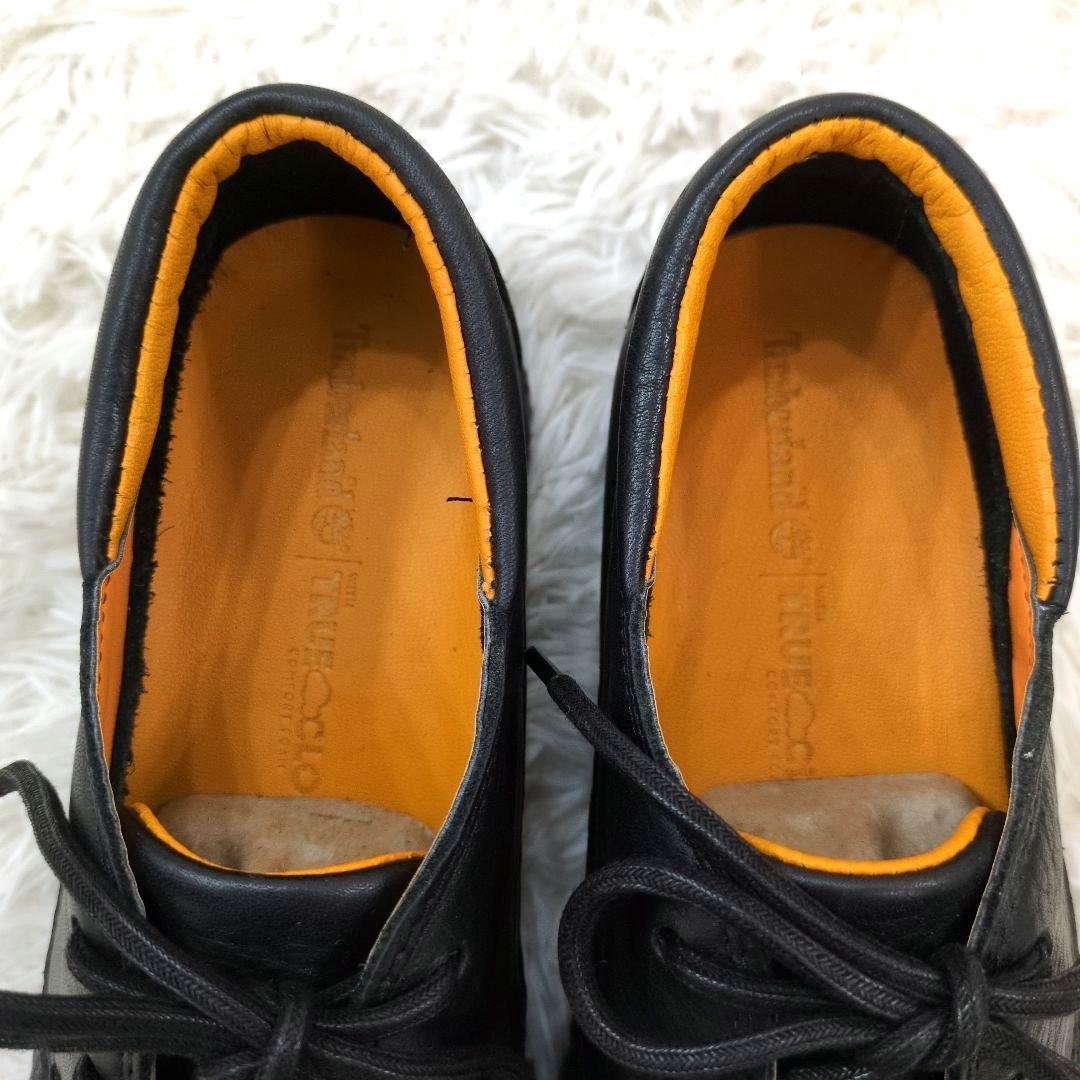 未使用品　ティンバーランド　27.0　デッキシューズ　　モックトゥ　黒