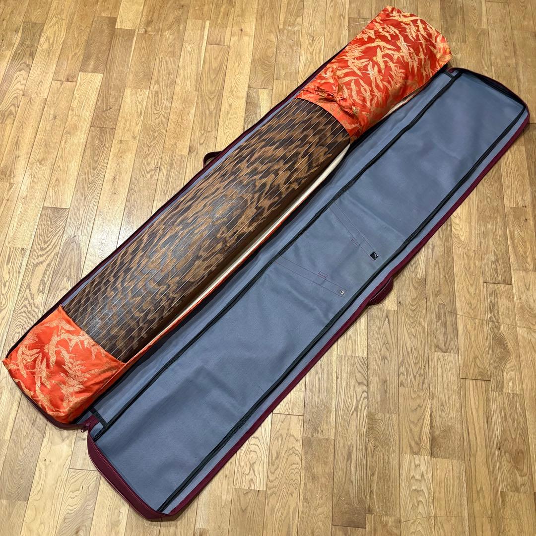 筝 琴 詩絵 蒔絵 13弦 並甲 すだれ彫り 琴柱 カバー 爪 初心者 セット