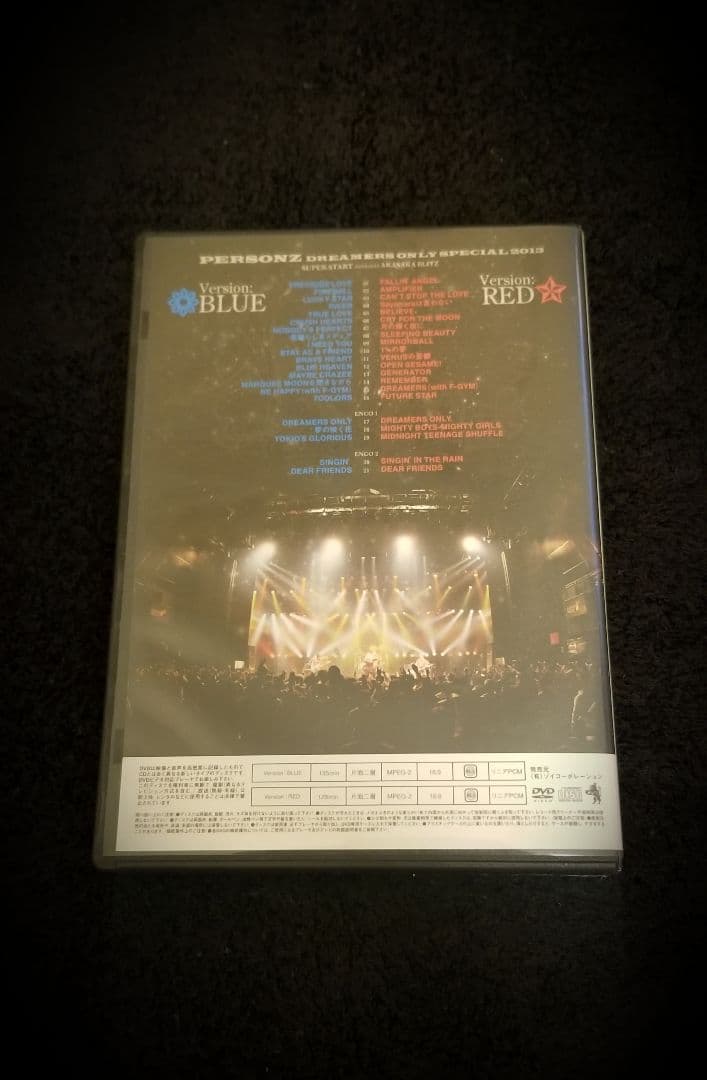 PERSONZ 　赤坂BLITZ　Version BLUE・RED