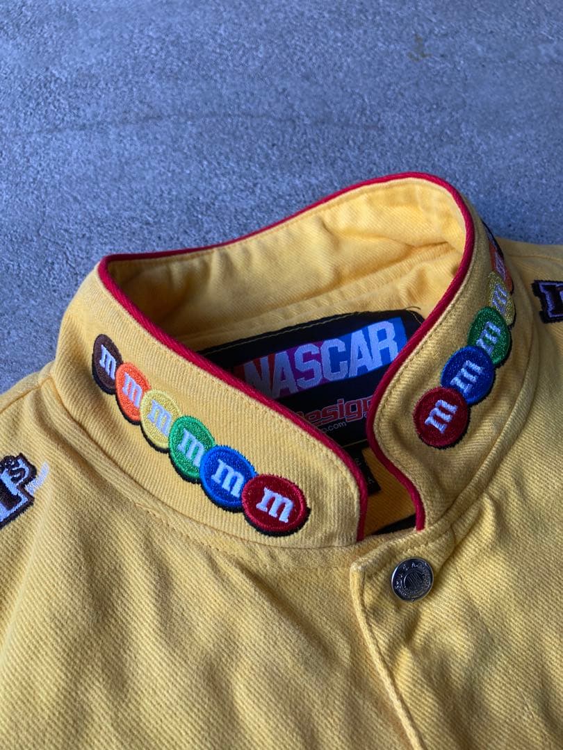 NASCAR ナスカー レーシングジャケット m&m’s L 限定モデル