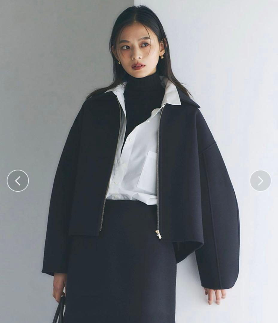 【完売品】anuans アニュアンス リバーウールショートコート