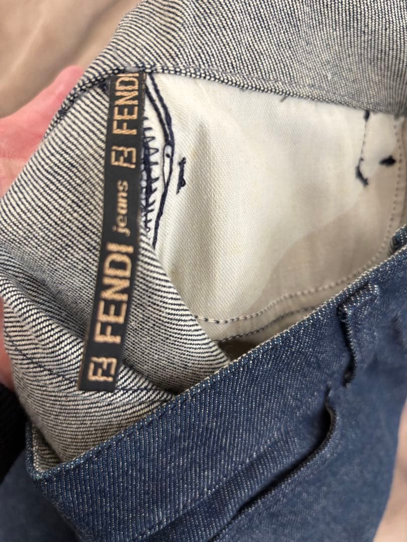 FENDI フェンディ デニムスカート　やまとなでしこ　神野桜子　松嶋菜々子