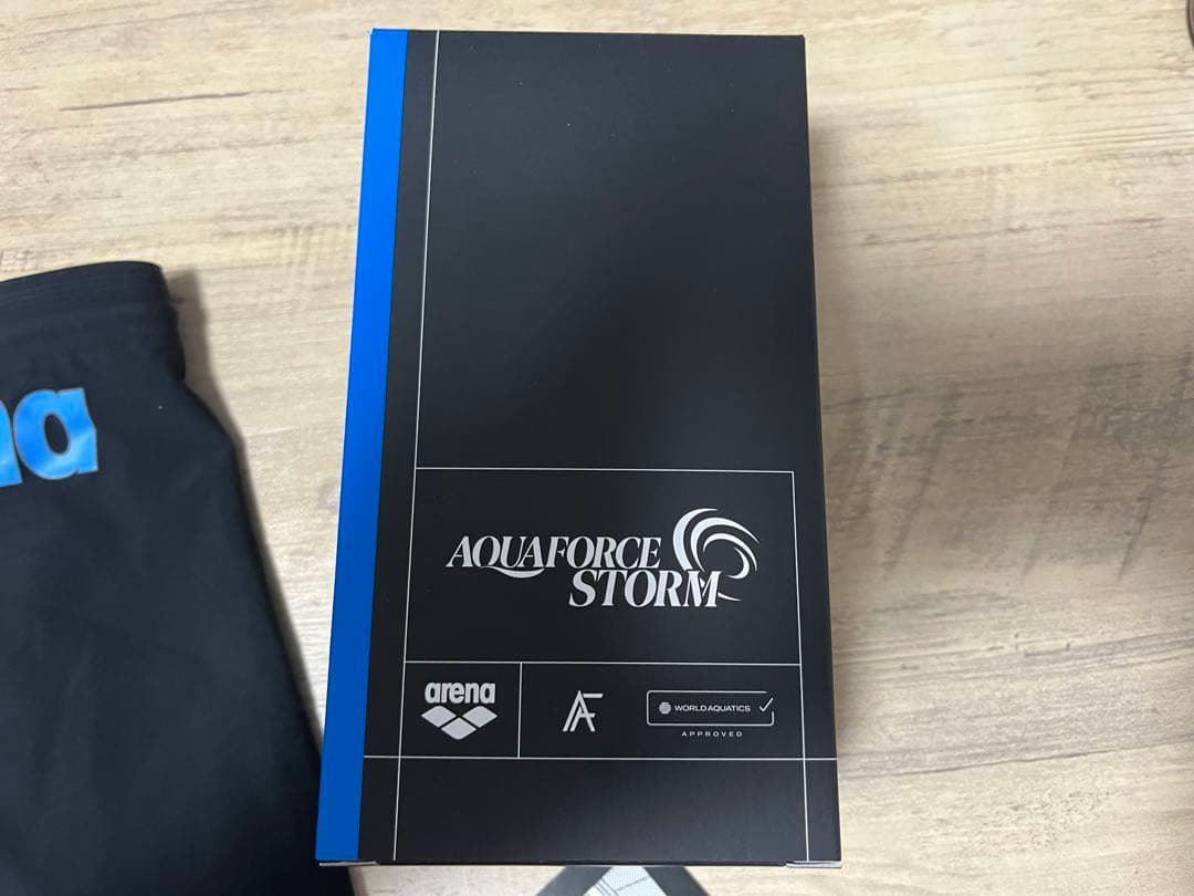 【着用1回】arena アクアフォース ストーム MF ブラック
