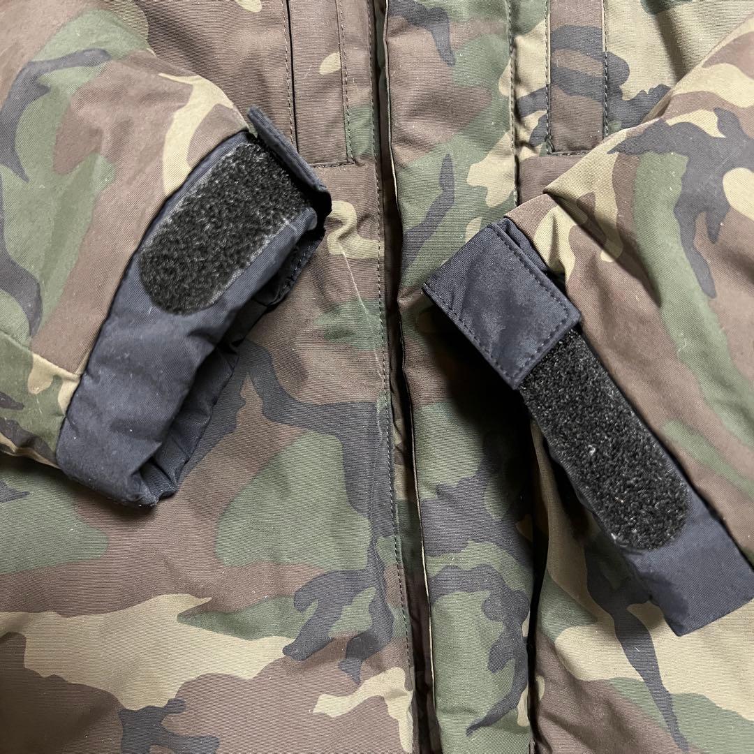 やまのたみ　ザノースフェイス　キッズ　カモフラ バルトロ　ジャケット