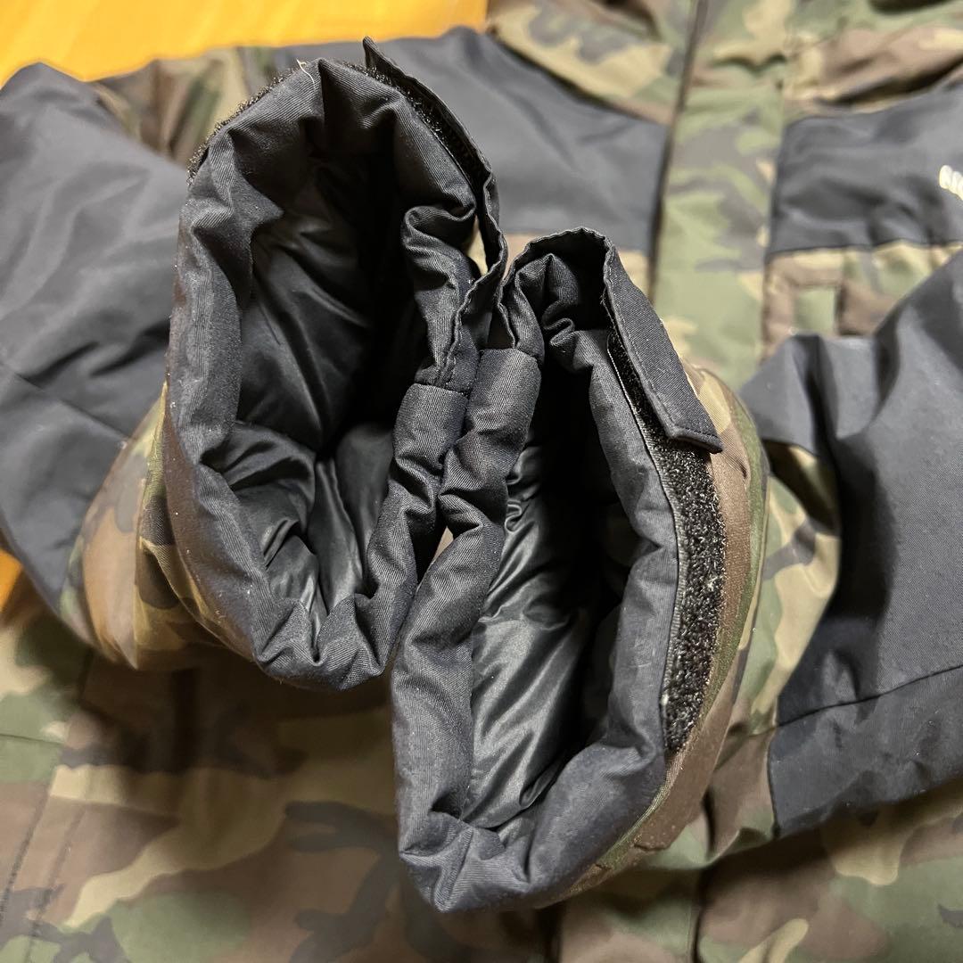 やまのたみ　ザノースフェイス　キッズ　カモフラ バルトロ　ジャケット