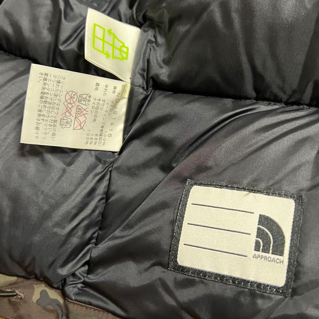 やまのたみ　ザノースフェイス　キッズ　カモフラ バルトロ　ジャケット