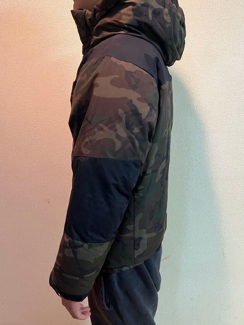 やまのたみ　ザノースフェイス　キッズ　カモフラ バルトロ　ジャケット