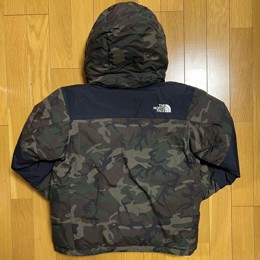 やまのたみ　ザノースフェイス　キッズ　カモフラ バルトロ　ジャケット
