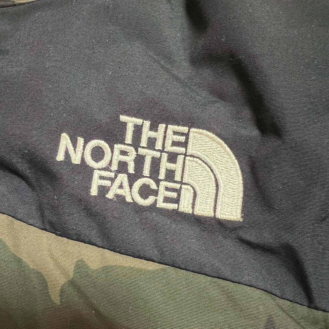 やまのたみ　ザノースフェイス　キッズ　カモフラ バルトロ　ジャケット