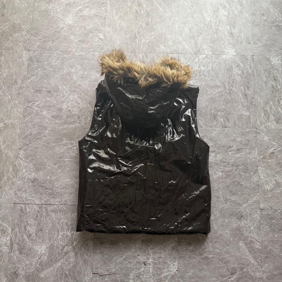 ジャケット・アウター 00s archive reversible far vest y2k