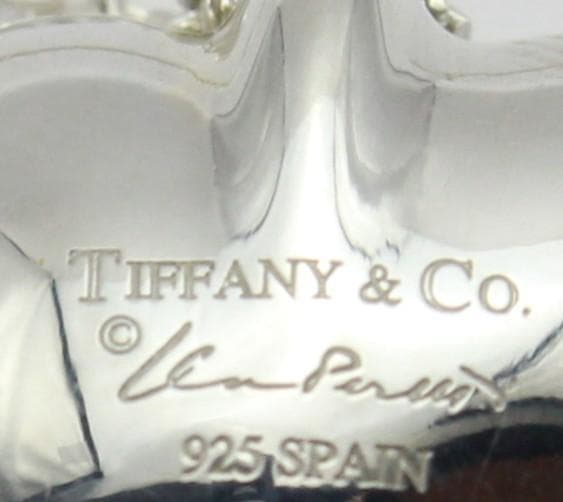 美品 Tiffany&Co. ティファニー カーブドハート シルバー ネックレス