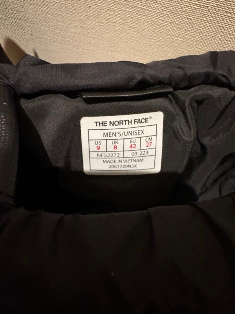The north face ブーツ　NF52272 黒